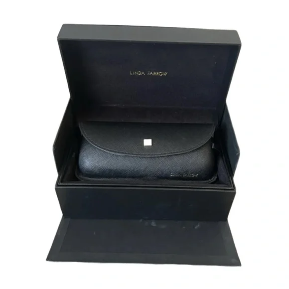 Linda Farrow Sunglasses Full Presentation Box Case Set Authentic New Linda Farrow Eyeglass/Sunglass Gift Box Set with Case  main image 2